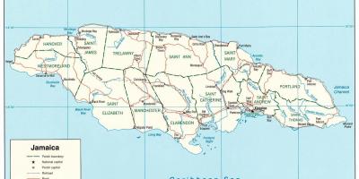 Ямайский карте